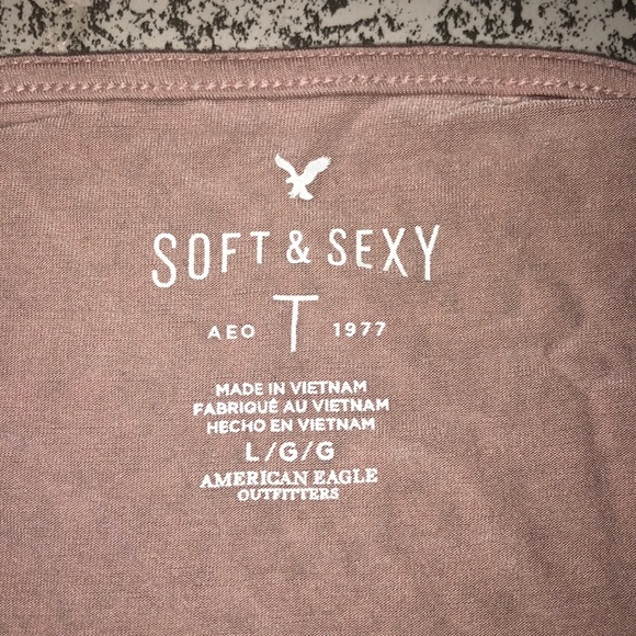 AEO Blush Pink Strappy Top - Picture 4 of 4